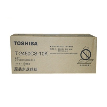 东芝 T-2450CS-10K黑色墨粉（适用于 e-STUDIO 223/225/243/245）