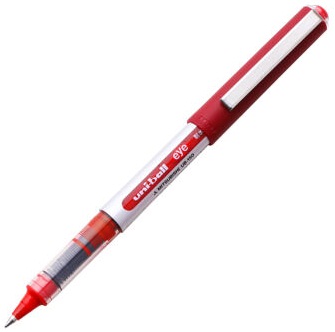 三菱 UB-150 直液式 中性笔 0.5mm 红色