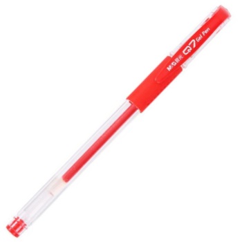 晨光 Q7 经典款 中性笔 0.5mm 红色