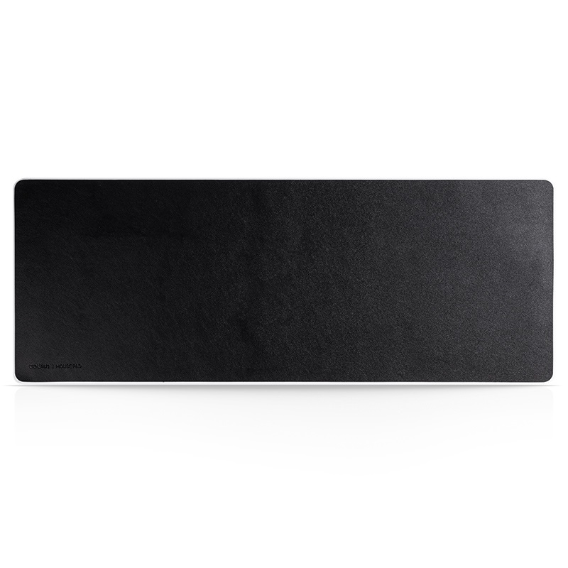 得力 83010 PU皮质 超大型 键盘鼠标垫 800mm×300mm 黑色