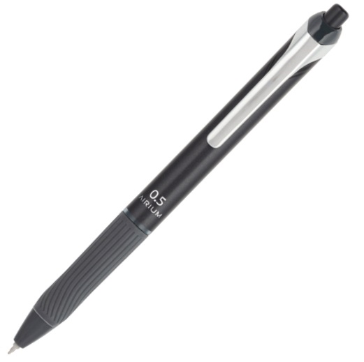 得力 S88 金属笔夹 按键式 速干中性笔 0.5mm 黑色