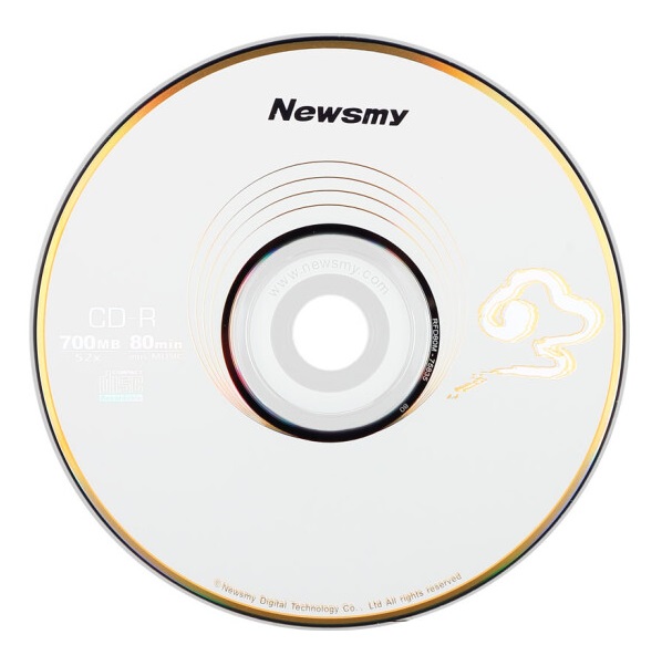 纽曼CD-R刻录盘 52速 700M 单片