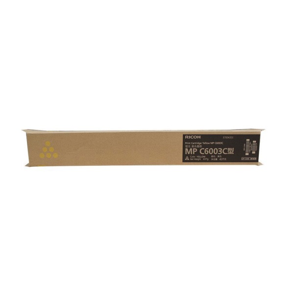理光MP C6003C 黄色碳粉盒 （适用MP C4503SP/5503SP/6003SP/4504SP/6004SP）