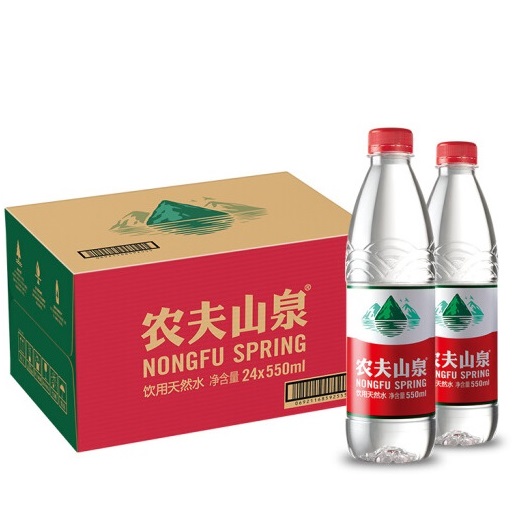 农夫山泉 饮用天然水 550ml× 24瓶