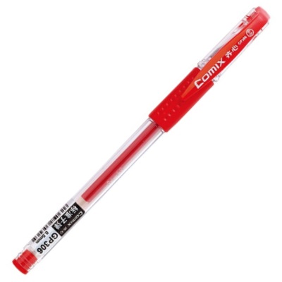 齐心GP306 中性笔 0.5mm 红色