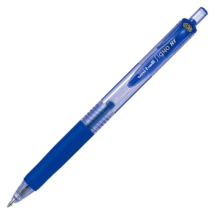 三菱 UMN-138 按键式 财务用 中性笔 0.38mm 蓝色