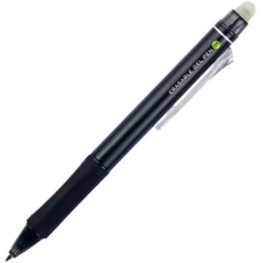 晨光 AKPH3201 热可擦 按键式中性笔 0.5mm 黑色