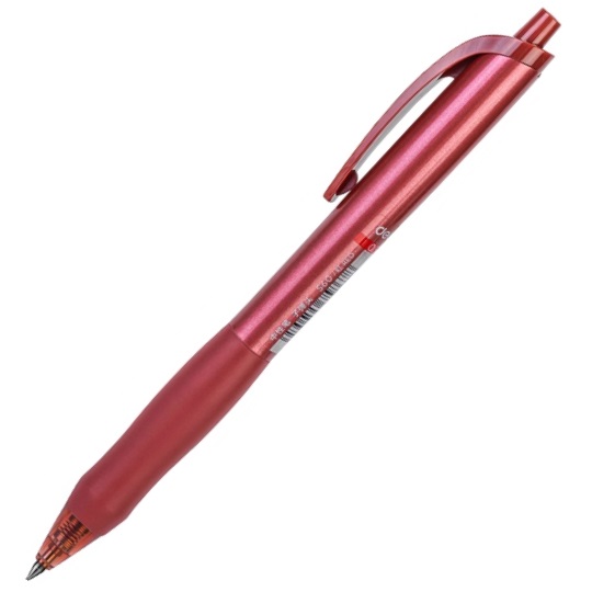 得力 S60 臻顺滑 按键式 舒适中性笔 0.5mm 红色
