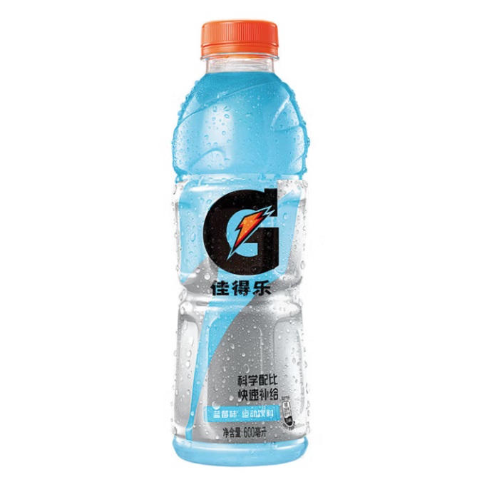 佳得乐 补充电解质 果味运动饮料 蓝莓 600ml