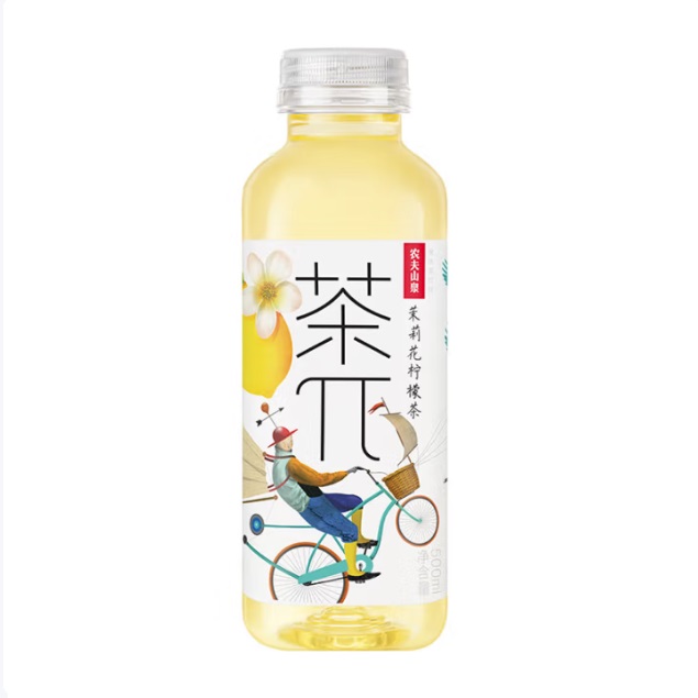 农夫山泉 茶π 果味茶饮品 茉莉花柠檬 500ml