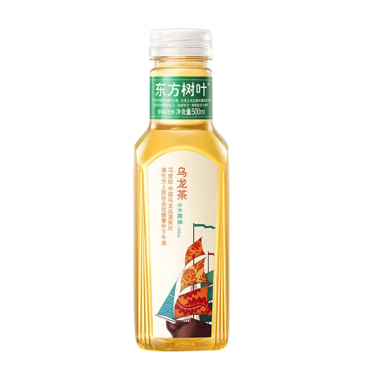 农夫山泉 东方树叶 零糖零脂零卡 茶饮 乌龙茶 500ml