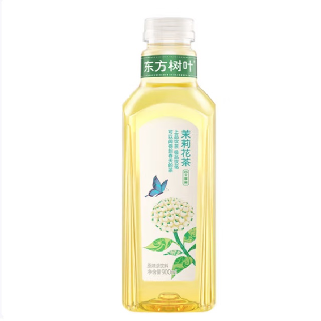 农夫山泉 东方树叶 零糖零脂零卡 茶饮 茉莉花茶 900ml
